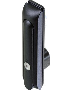 1207 Padlockable Swing Handle Black Textured Powder Coated or Bright Chrome