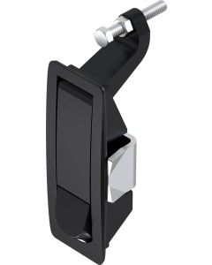 1242-A1 Non Locking Raised Trigger Lever Latch Black Powder Coated with 1-24mm Grip Range