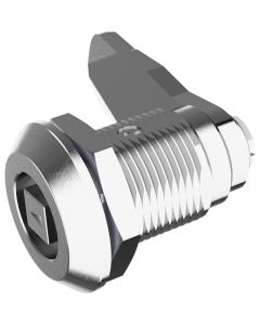 1420-30 Quarter Turn Lock 7mm Square with 30mm Grip Height Black Powder Coated or Bright Chrome