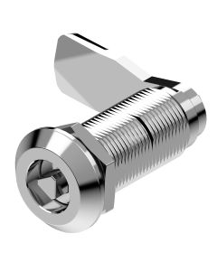 1420-50 Quarter Turn Tri Lock 7mm Triangle with 50mm Grip Height Black Powder Coated or Bright Chrome