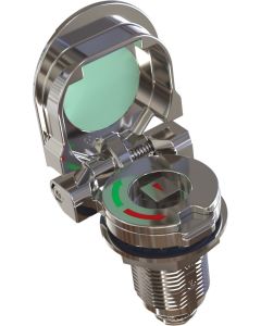 1471 8mm Square Stainless Steel 316 Lock with Spring Loaded Dust Cover Left or Right Orientation