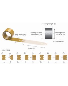 Constant Force Spring 0,051X3,175X167