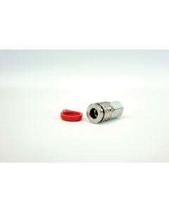 Female Quick Disconnect MET8205 for connection between MET8200 Hose and MET8202 Adjustment Tool
