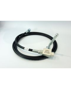 MET8200 Hose with G1/4 Male Connector and Shut Off Valve for use with MET8201 Regulator