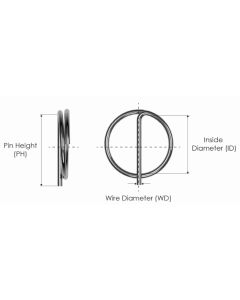 "Shaft Pin" Locking Pin 1.2mm Wire Ø