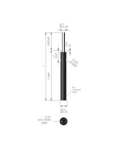 15x118.2 38mm travel micro compression spring