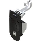 Keyed to Differ Black Lever Latch with 14-45mm Grip Range and CH751 Cylinder