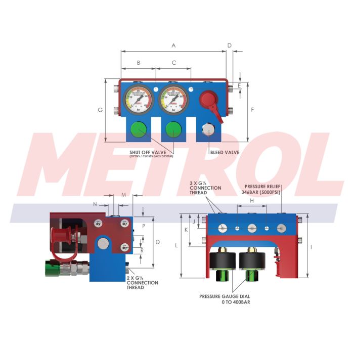 Multiple Control Panel MCP-3