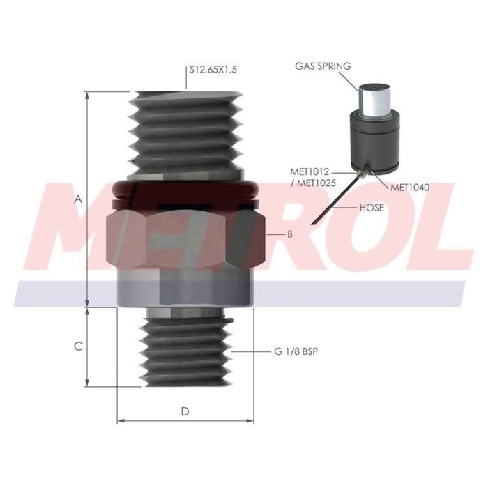 MET1040 Hose Adaptor