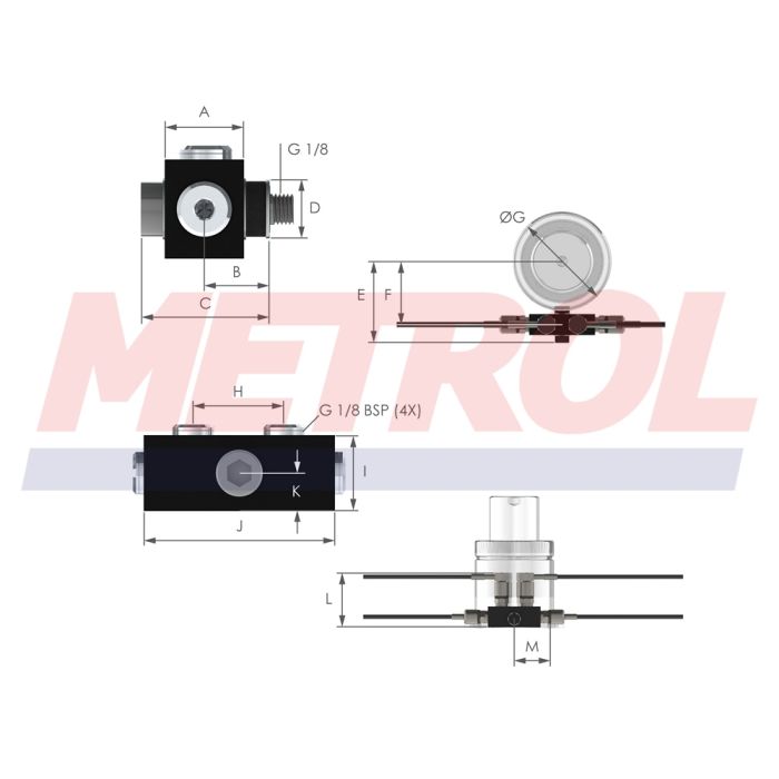 MET1050 Hose Adaptor