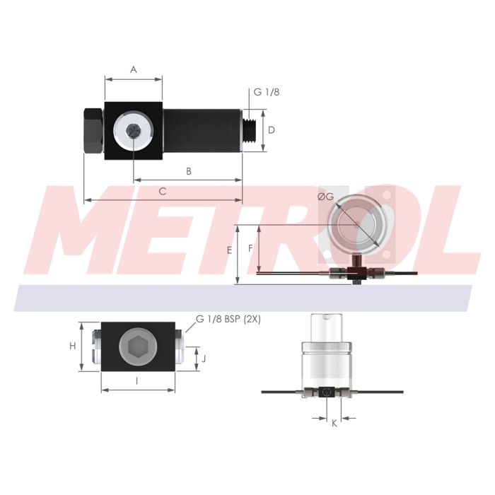 MET1053 Hose Adaptor