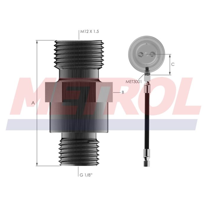 MET3001 Hose Adaptor