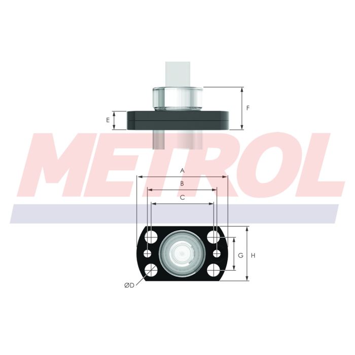 Front Flange 19 FF Mounting Option