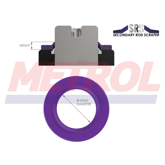 SRS-15 Secondary Rod Scraper
