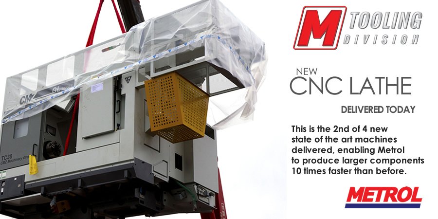 New CNC Machine delivered