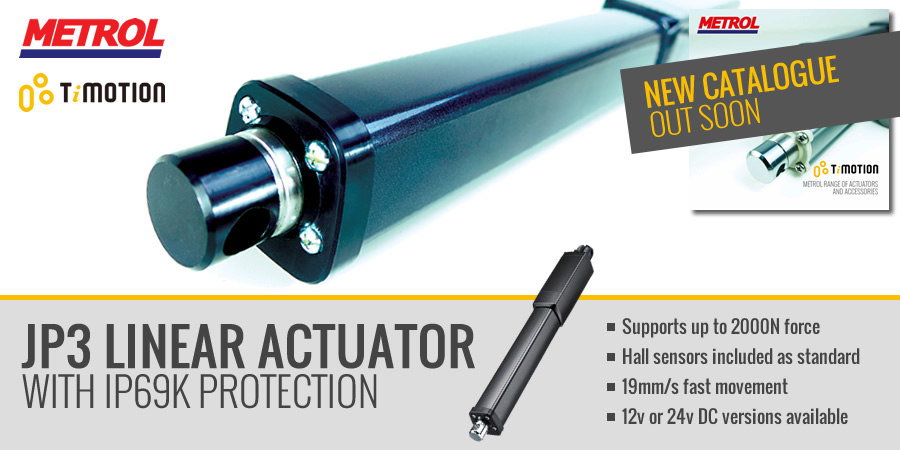 Ti-Motion JP3 inline Linear Actuator is now available